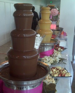 Double Chocolate Fountains
