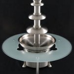 drip guard on chocolate fountain