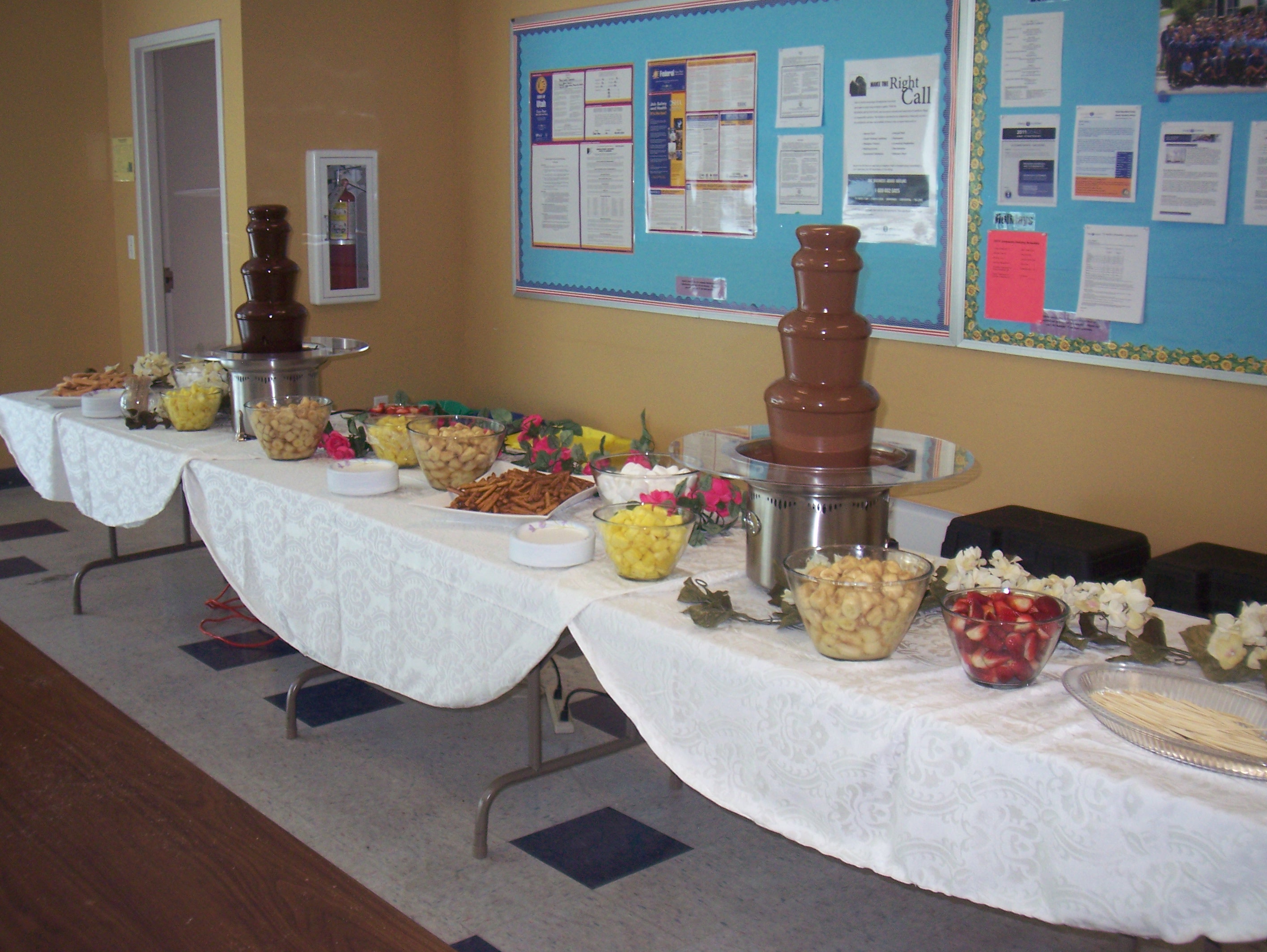 Awesome chocolate fountain company celebration Utah Chocolate