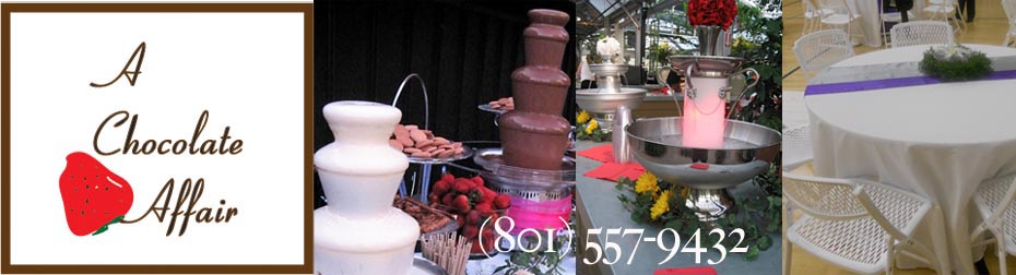 Utah Chocolate Fountains | A Chocolate Affair